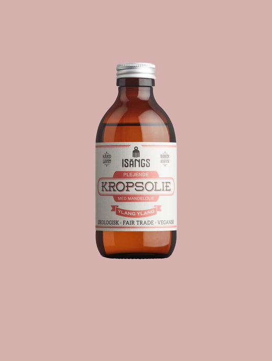 Kropsolie med mandelolie / ylang ylang