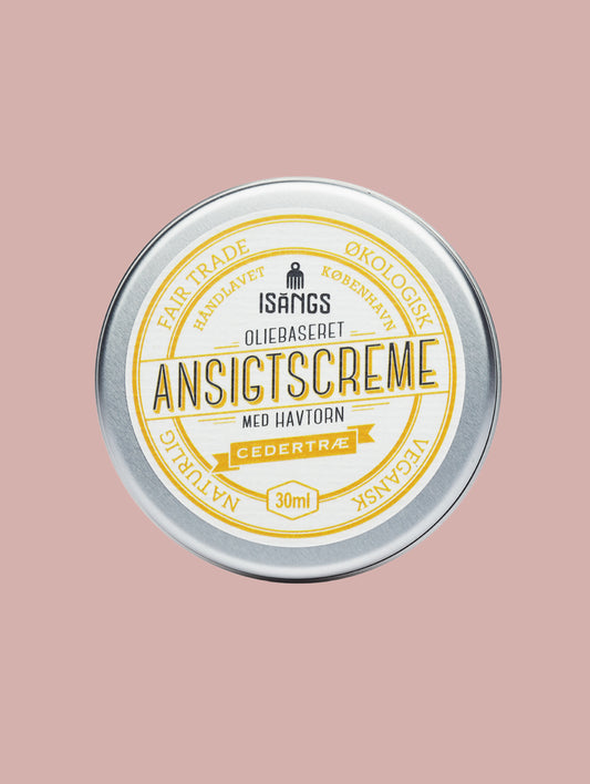 Ansigtscreme med havtorn & cedertræ
