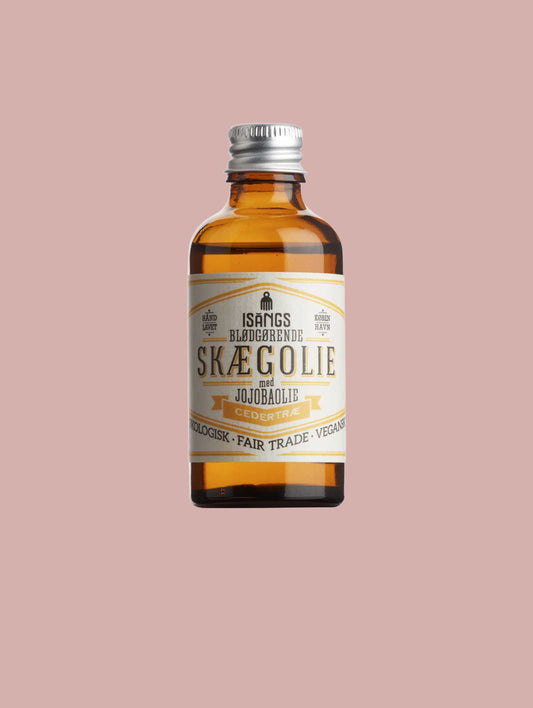 Skægolie med jojobaoolie / cedertræ