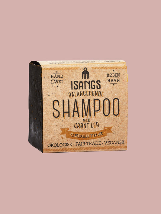 Shampoo med grønt ler / cedertræ